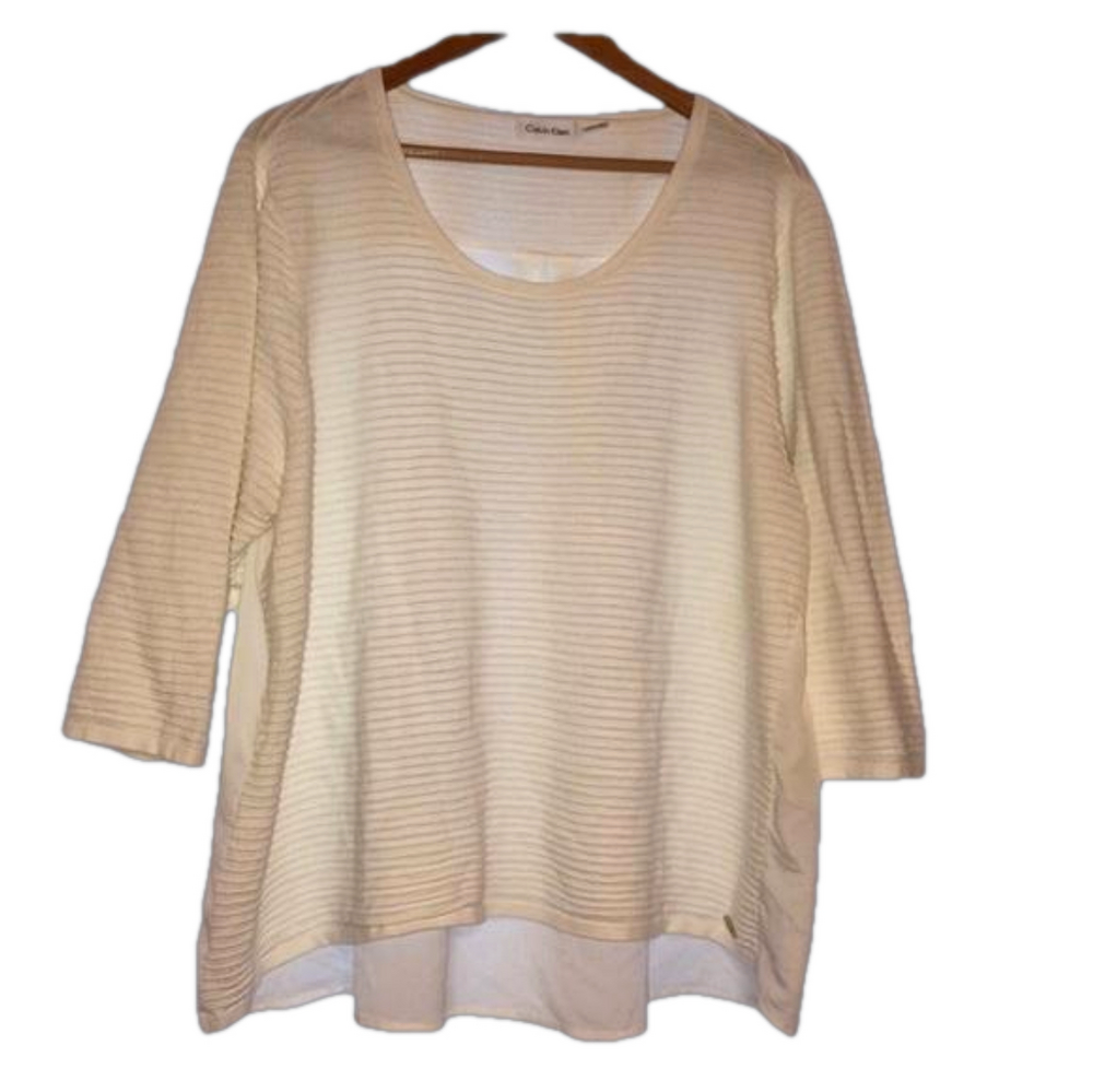 Calvin Klein white GUC size 3X